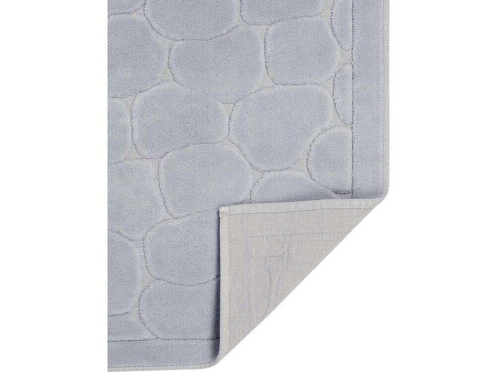 Stone Cotton Bath Mat Set of 2 Gray - Thumbnail