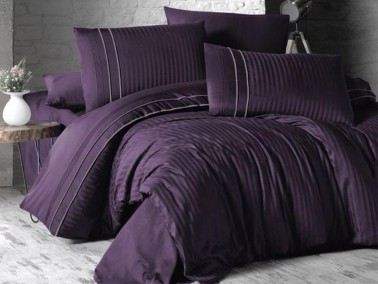 Çeyiz Diyarı - Stripe Style Bedding Set, Duvet Cover 200x220, Sheet 240x260, Cotton Sateen, Wedding Set Çeyiz Diyarı - Stripe Style Bedding Set, Duvet Cover 200x220, Sheet 240x260, Cotton Sateen, Wedding Set