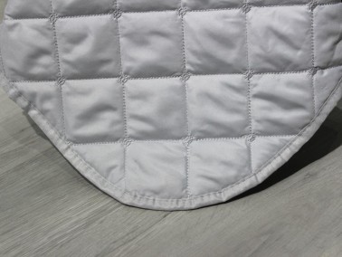 Sugar Double Quilted Bedspread Gray - Thumbnail