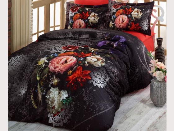 Tesla 3d Double Cotton Satin Duvet Cover Set