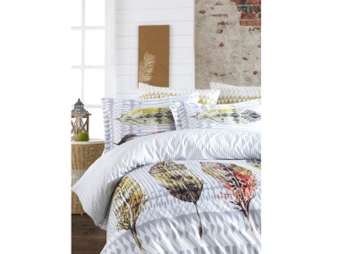 Tina Digital Premium 3D Double Duvet Cover Set - Thumbnail