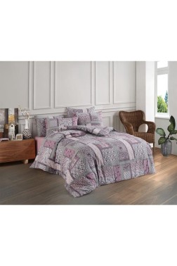 Çeyiz Diyarı - Tomas Bedding Set 4 Pcs, Duvet Cover, Bed Sheet, Pillowcase, Double Size, Self Patterned, Wedding, Daily use Çeyiz Diyarı - Tomas Bedding Set 4 Pcs, Duvet Cover, Bed Sheet, Pillowcase, Double Size, Self Patterned, Wedding, Daily use