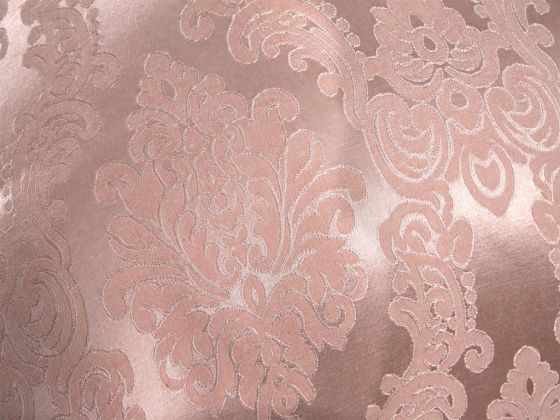 Toprak Jacquard Chenille Bedspread Pink