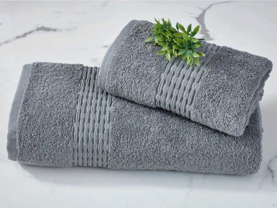 Çeyiz Diyarı - Traje Double Bath Set Gray Çeyiz Diyarı - Traje Double Bath Set Gray