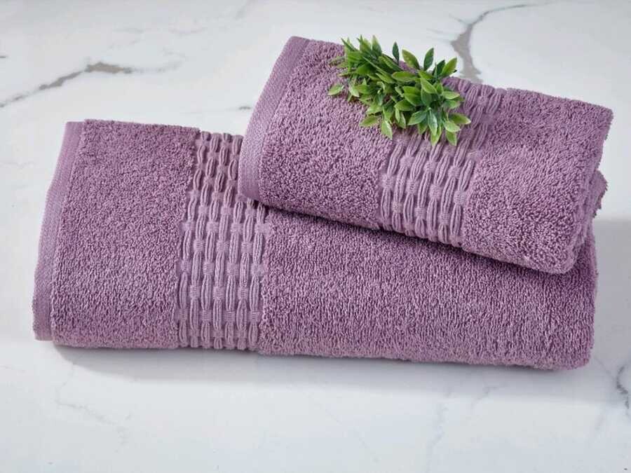 Çeyiz Diyarı - Traje Double Bath Set Lilac Çeyiz Diyarı - Traje Double Bath Set Lilac