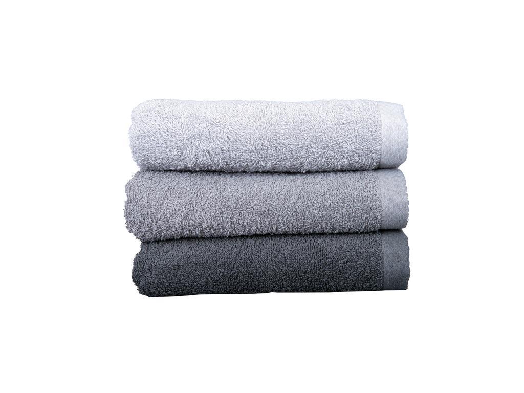 Transition Set of 3 Cotton Hand and Face Towels - 7 Colors