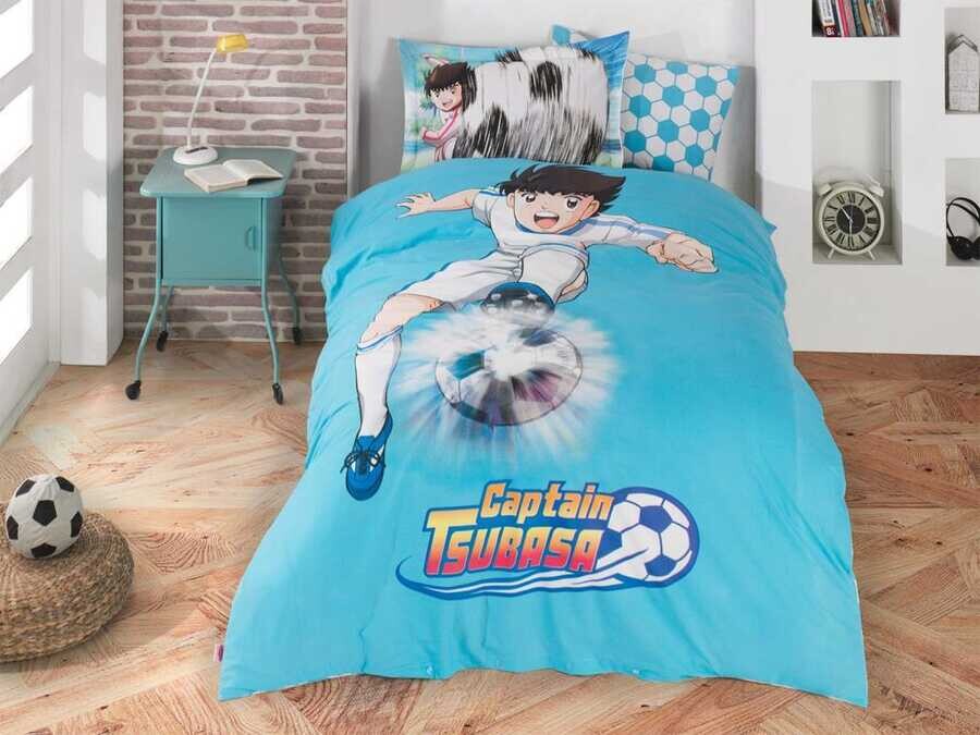 Hobby - Tsubasa Scorer Kids Duvet Cover Set Hobby - Tsubasa Scorer Kids Duvet Cover Set