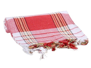 Dowry World - Turkish Bath Peshtemal Red