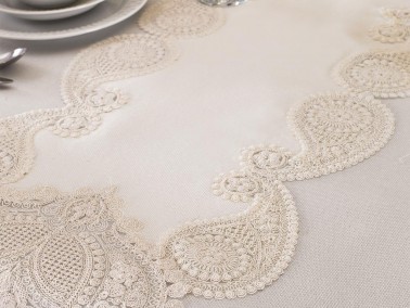 Verna Table Cloth 160x260 Cm 26 Pieces - Cream Cream
- Thumbnail