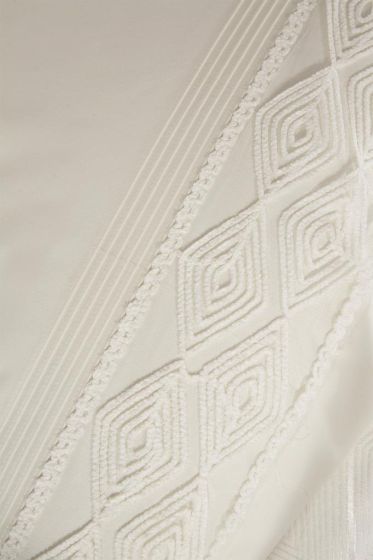 Verona Bridal Set 7pcs, Coverlet 240x260, Sheet 240x260, Duvet Cover 200x220, Pillowcase 50x70, Double Size, Cream