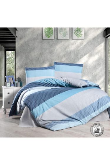 Vika Bedding Set 4 Pcs, Duvet Cover, Bed Sheet, Pillowcase, Double Size, Self Patterned, Wedding, Daily use
