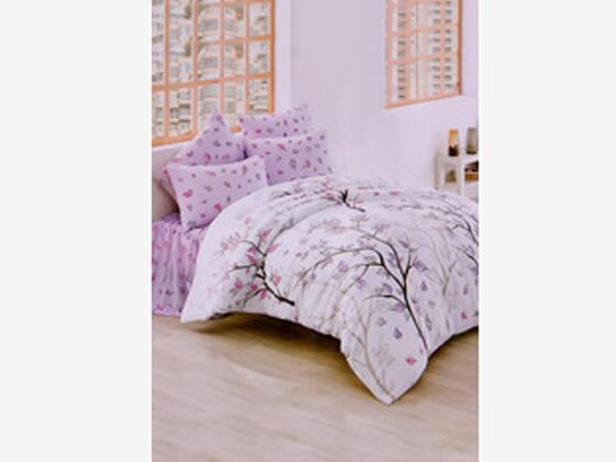 Vinaldi Double Duvet Cover Set Hazan Lila