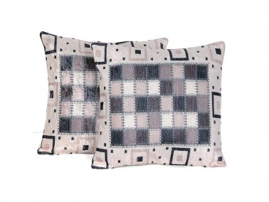 Yama Velvet Cushion's Cover - Brown - Thumbnail