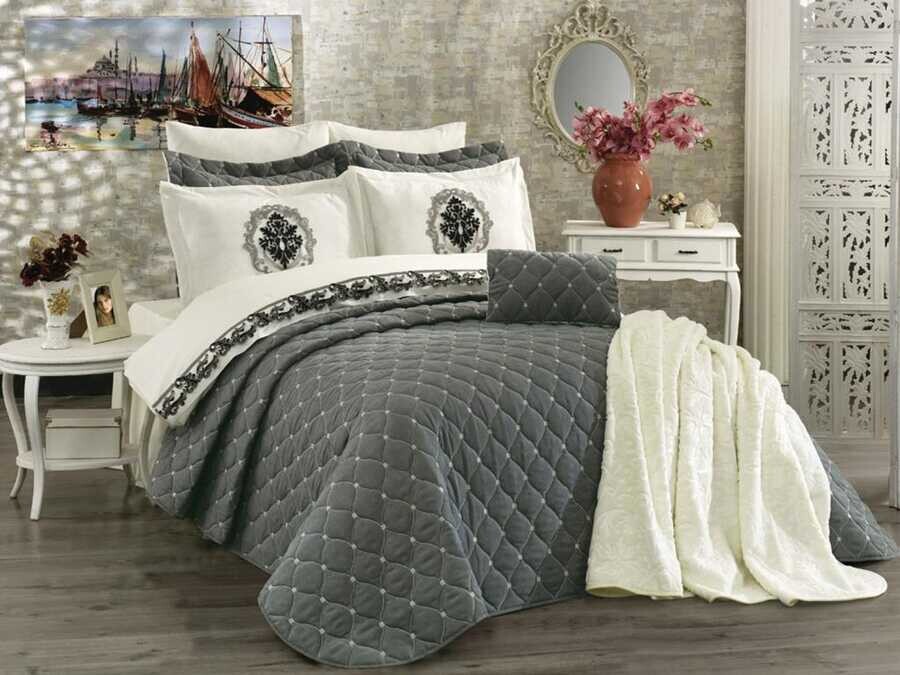 Yasmine Double Duvet Cover 8 Pieces - Thumbnail