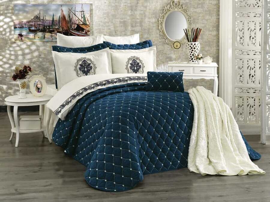 Yasmine Double Duvet Cover 8 Pieces - Thumbnail