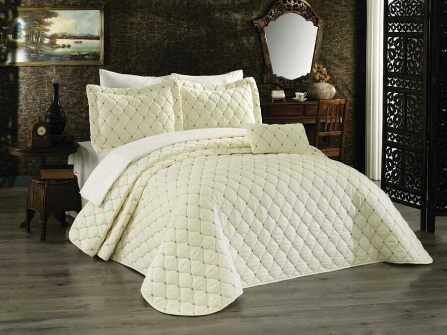 Yasmine Double Bedspread 4 Pieces - Thumbnail