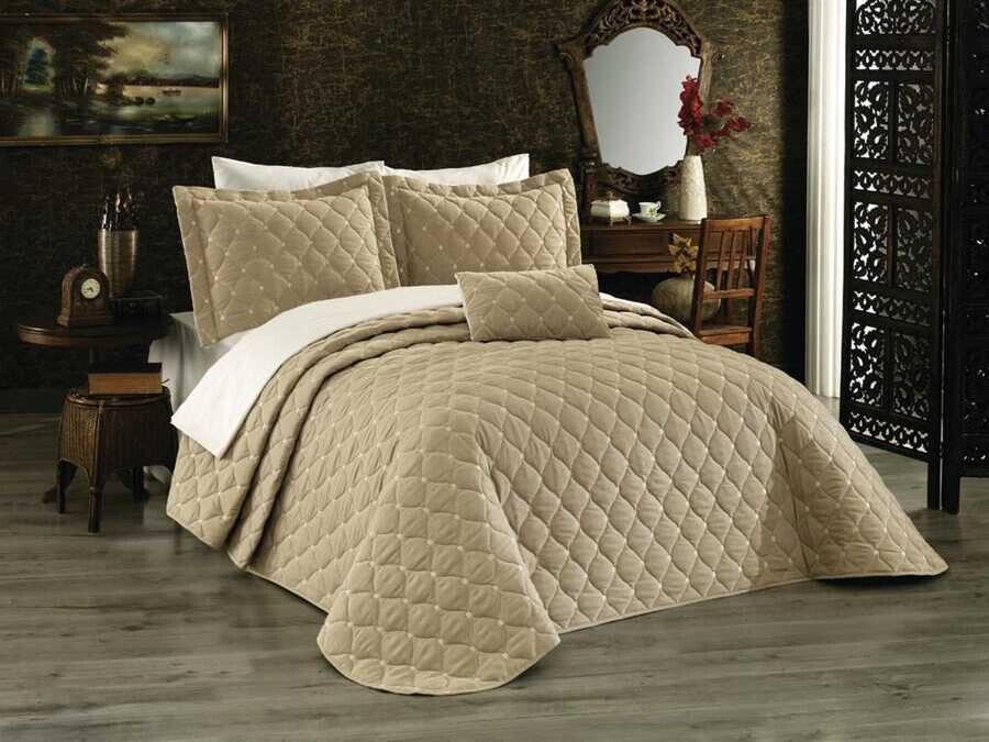 Yasmine Double Bedspread 4 Pieces - Thumbnail