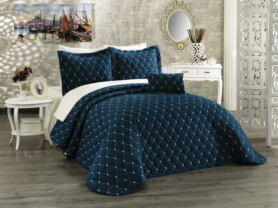 Yasmine Double Bedspread 4 Pieces - Thumbnail