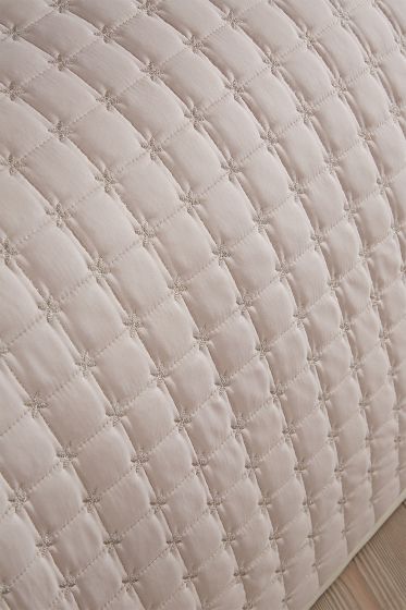 Yıldız Single Quilted Bedspread Cappucino