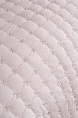 Yıldız Single Quilted Bedspread Powder - Thumbnail