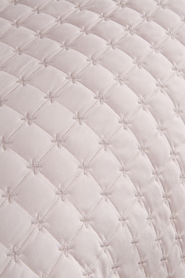 Yıldız Single Quilted Bedspread Powder