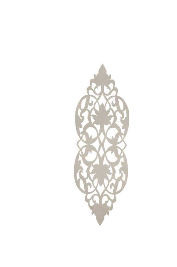 Dowry World - Zambak Lüx مفرش رانر مخمل لون كريمي Dowry World - Zambak Lüx مفرش رانر مخمل لون كريمي