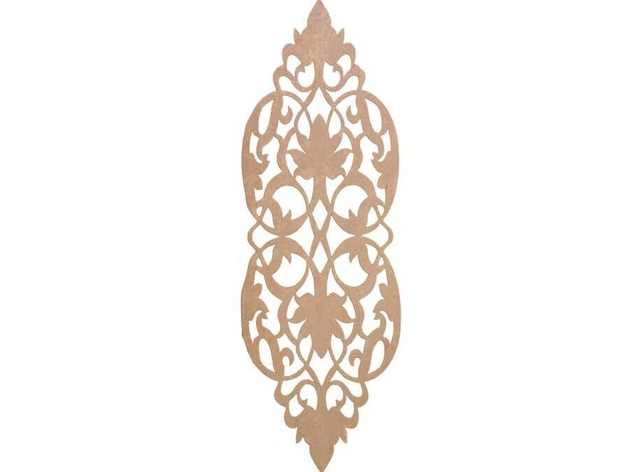 Dowry World - Zambak Lux Velvet Runner Beige