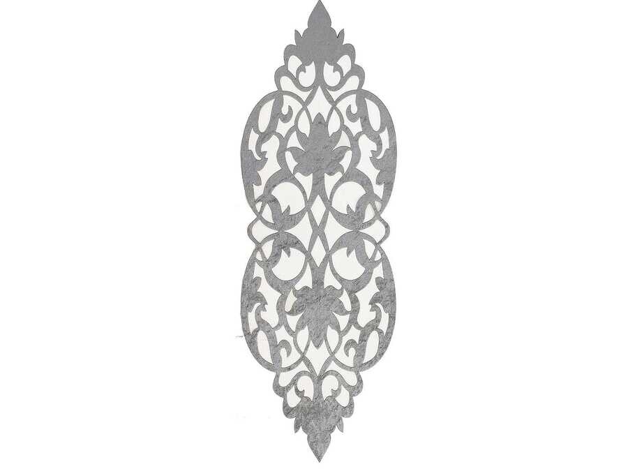 Dowry World - Zambak Lux Velvet Runner Gray Dowry World - Zambak Lux Velvet Runner Gray