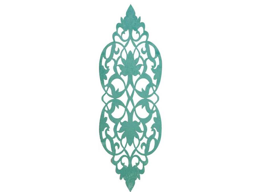 Dowry World - Zambak Lux Velvet Runner Spring Green Dowry World - Zambak Lux Velvet Runner Spring Green