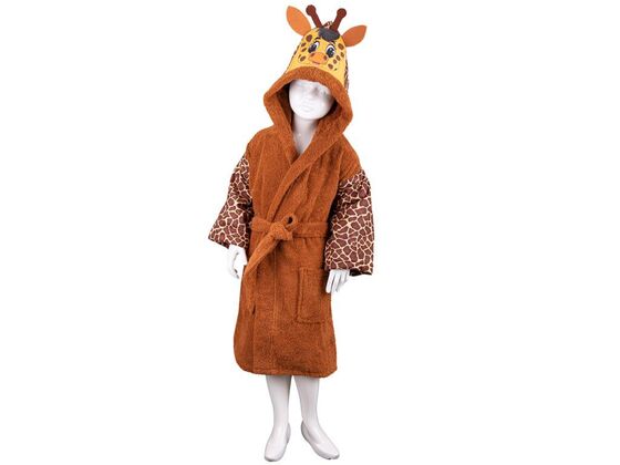 Giraffe 100% Cotton Children's Bathrobe 13-14 Years